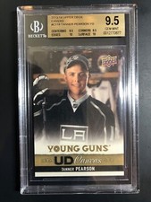 2013-14 Tanner Pearson Young Guns Canvas Rookie BGS 9.5