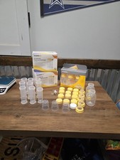 Medela Breast Milk Freezing  Storage Bottles, 2.7 Ounce 12 Count Bulk Pack Box