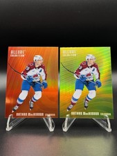 2025-26 Allure Color Flow/avalanche/Nathan MacKinnon/2 Card Lot ￼