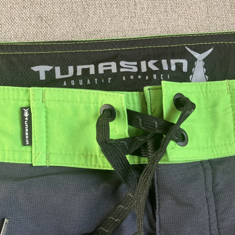 Men’s Tuna Skin 42 Board Shorts Swim Color Block Quick Dry - Image 3 of 4