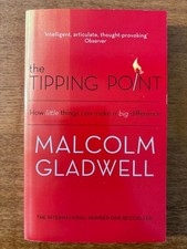 Malcolm Gladwell The Tipping Point Social Dynamics Paperback Good Condition