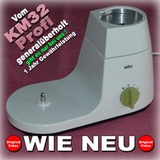 █ BRAUN KM32 🔴 MOTORBLOCK Küchenmaschine KM 32 4122 4209 ✅ 1 Jahr Gewähr (1878)