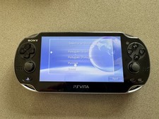Sony PS Vita PCH-1003 Handheld Console, Wi-Fi, great condition, Case x 4 games