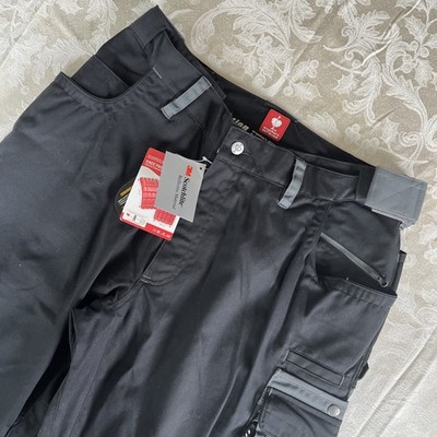 Engelbert Strauss Pants Mens 34x38R Optima Black Motion 2020 Work Cargo Cordura