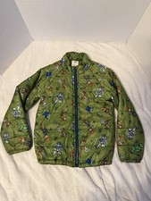 Disney Store Parks Exclusive Toy Story Kids Green Puffer Jacket Coat Kids 5/6