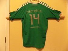 Chicharito Mexico National Soccer Team Jersey (XL Adult) Stitched Patch/Good Con