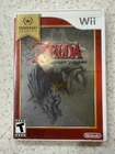 THE LEGEND OF ZELDA TWILIGHT PRINCESS NINTENDO WII GAME DISC AND CASE NES HQ
