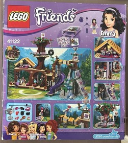 LEGO FRIENDS 41122 Adventure Camp Tree House 100% Complete w/ Instructions & Box