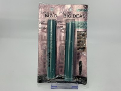 L'Oreal Paris Paradise Big Deal Waterproof Mascara Volumizing Black, 2 Pack