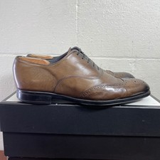 To Boot New York Adam Derrick Brown Leather Wingtip Oxford Dress Shoes Men's 10