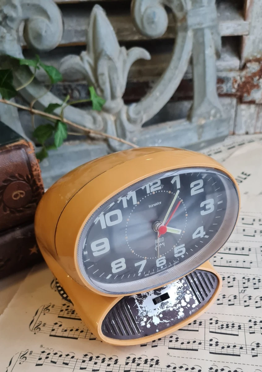 Radio Réveil Vintage Sony – Occasion – Fonctionnel – Look Rétro
