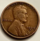 1929-S Lincoln Wheat Cent San Francisco Mint Circulated Penny BN1021