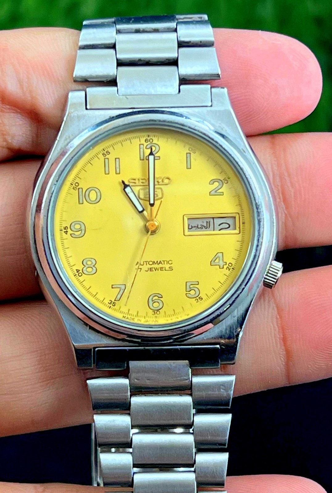 21 Date Jewels Of Wrish AUtomatic Japan Watch Men SEIKO Vintage 7009_8171 Day 5 - VintageWatches.PK 21 Date Jewels Of Wrish AUtomatic Japan Watch Men SEIKO Vintage 7009_8171 Day 5 - vintagewatches.pk