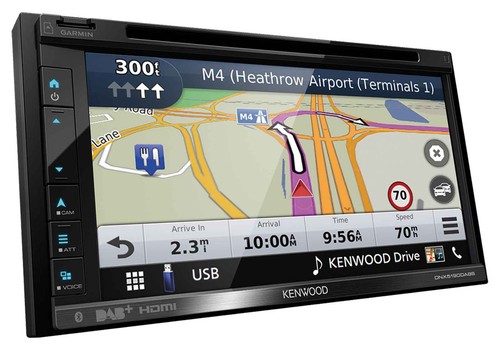 Kenwood DAB TMC USB 2DIN Lenkrad Bluetooth Navigation für Toyota RAV 4 ab 2011 2 - Picture 6 of 12
