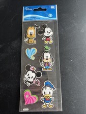 Disney EK Success  Cuties  Character Dimensional Scrapbook Stickers 7 Pcs 