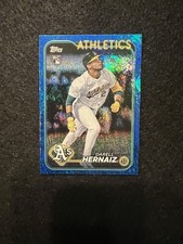 2024 Topps Update Series - Darell Hernaiz #US132 Blue Holo Foilboard /999 (RC)