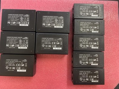 UBIQUITI LOT OF POE ADAPTERS, 5x UBI-POE-24-1, 5x UBI-POE-24-5