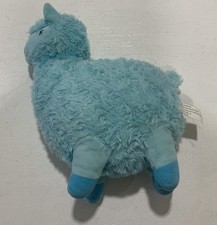 Llama Alpaca Plush Stuffed Animal Toy Blue