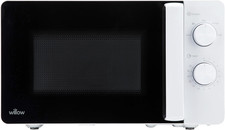 Image of Willow WM20MW 20L 800W Manual Solo Microwave Oven – Compact Countertop 