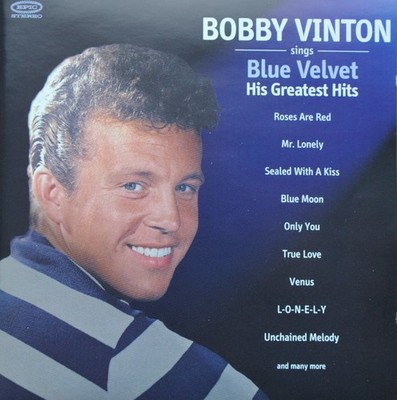   CD * BOBBY VINTON   ''Blue Velvet * His Greatest Hits''  fast wie NEU