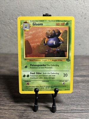 Gloom 37/64 Jungle Regular Uncommon-Vintage-Pokemon TCG-Fast Shipping-LP!!