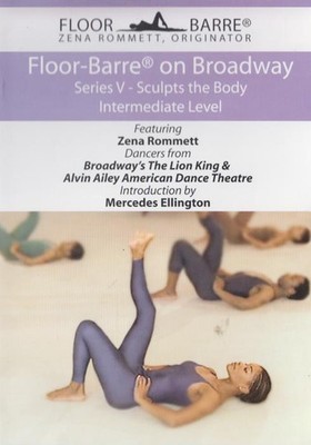 Floor-Barre On Broadway: Series V: Sculpts The Body Intermediate Level DVD VIDEO
