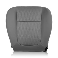 For 2011-13 2014 Ford F-150 Replacement Driver Side Bottom Cloth Seat Cover Gray