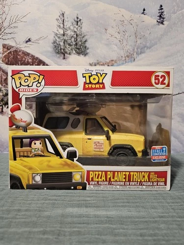 Funko Pop Disney Pizza Planet Truck & Buzz Toy Story Fall Convention Exclusive