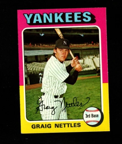 1975 Topps # 160 Graig Nettles Ex-Mt