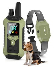 Dog Shock Collar with Remote Control, 4000FT Dog Training Collar with Beep 1-...