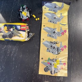 VINTAGE LEGO 6847 SPACE DOZER LUNAR DUMPER COMPLETE w BOX & MANUAL EUC!