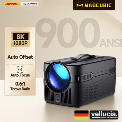 Proyector de distancia ultracorta◼️Magcubic HY450C Proyector 900 ANSI 1080p BT 5.4 WIFI 6