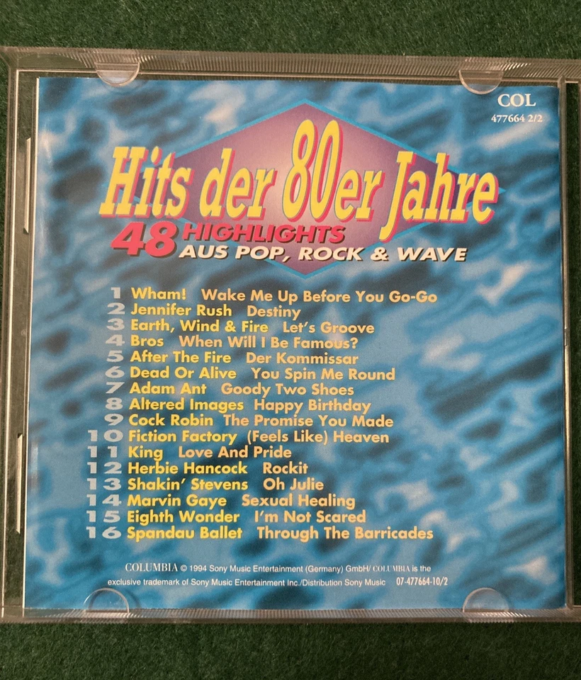 Hits der 80er Jahre | 48 Highlights aus Pop, Rock & Wave | Audio - CD 2 💿 - Bild 4 von 4