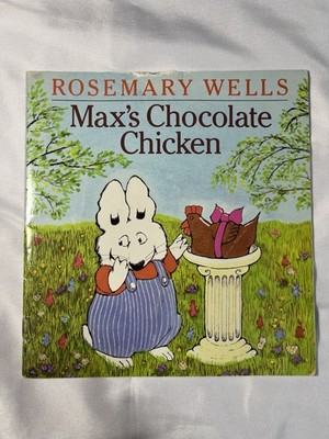 Rare Signed Max s Chocolate Chicken 1993 Max & Ruby Paperback Book Vintage