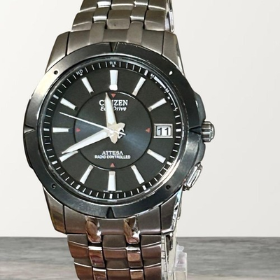 #ad #x27;#x27;Excellent#x27;#x27; Citizen Attesa ATD53 2753 Eco Drive Wrist Watch Made in Japan $160.00