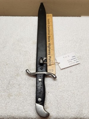 Argentine Mauser M1909 Bayonet Matching Scabbard G09808 J.C. Suárez