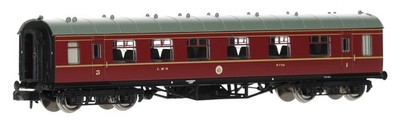 374-850A Graham Farish Spur N Stanier Composite LMS Crimson Lake (gebraucht)