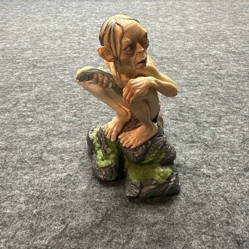 Lord Of The Rings The Two Towers Smeagol Gollum Statue LOTR DVD Exclusive Figure