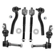 Set of 6 Front Inner Outer Tie Rod Ends Sway Bars Kit Fit for Lexus GS300