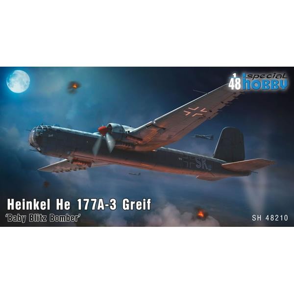 "Special Hobby SH48210 Heinkel He 177 A-3 Greif \"Baby Blitz Bomber\""-image