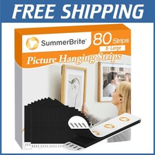 XL Picture Hanging Strips Heavy Duty - 80 Strips 0.48 per strip