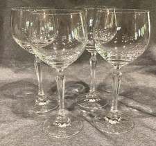 FOUR(4) NEWCOR GERMANY SAPPHIRE WINE STEMS 7 1/4&rdquo;T LOOK UNUSED