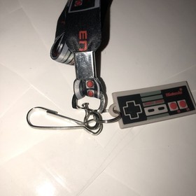 Nintendo Lanyard NES Controller Charm & ID Holder 20'' Inches Long @A