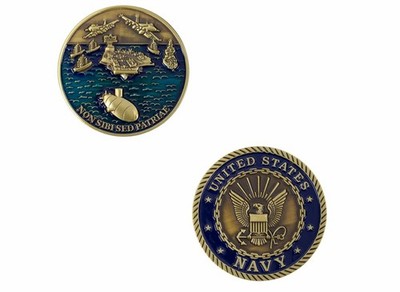 Vanguard COIN: 2'' US NAVY THEME - NON SIBI SED PATRIAE