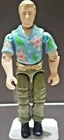 Vingtage GI Joe Action Figure Chuckles with Holster and Gun - 1987 -
