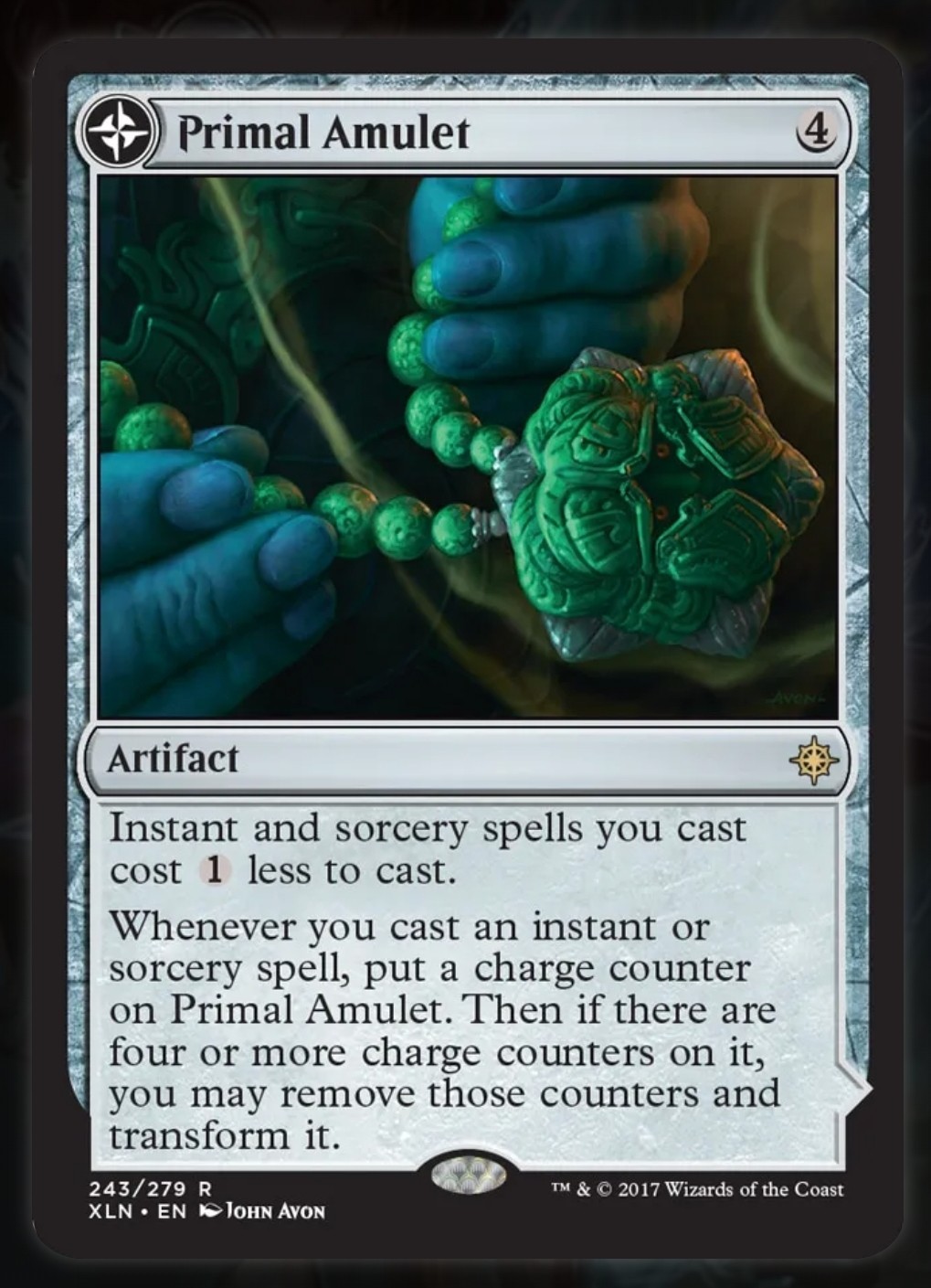 Primal Amulet (243/279) NM - Ixalan - 2017
