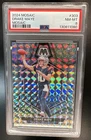 2024 Panini Mosaic Drake Maye #303 Mosaic Prizm RC Patriots PSA 8
