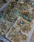 13 Pounds Jewelry Costume Vintage  LBS  necklaces bracelets pins rings etc lbs
