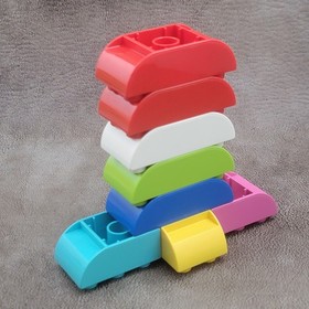 8 DUPLO Lego Bricks Slope Inverted 98224 98252 Toy Kid Preschool Daycare Pretend