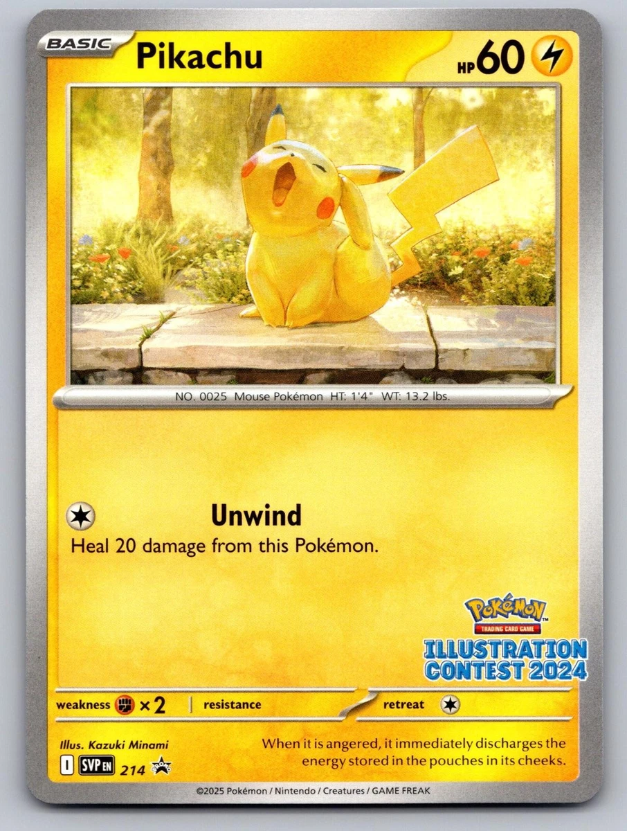 Pikachu 214 Sv: Scarlet & Violet Promo Cards for sale | eBay